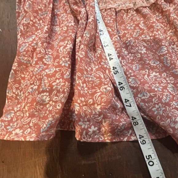 Sincerely Jules Tiered Maxi Dress Medium Boho Cottage Prairie Country Milkmaid‎ - Picture 6 of 10